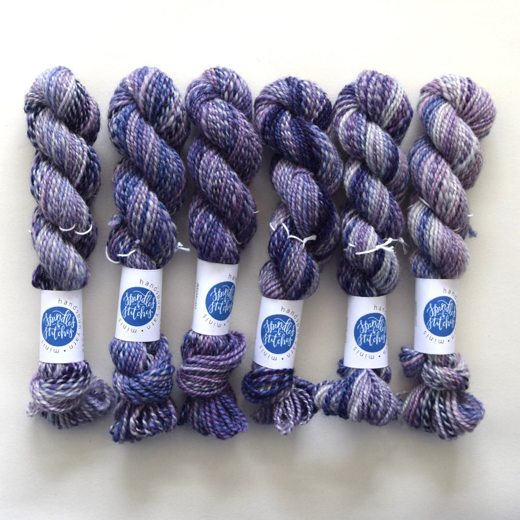 WISTERIA | handspun yarn minis